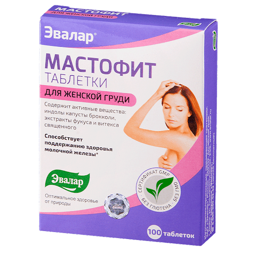 Мастофит MEDICINES Mastofit `Evalar` tab N100